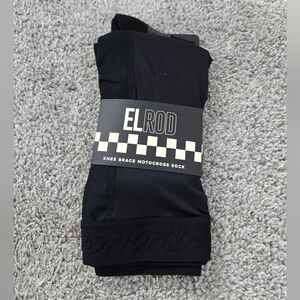 ELROD KNEE BRACE MOTOCROSS SOCK. MID THIGH LENGTH. Size Small/Medium. New.